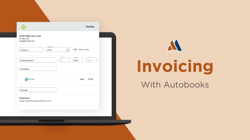 invoicing with autobooks